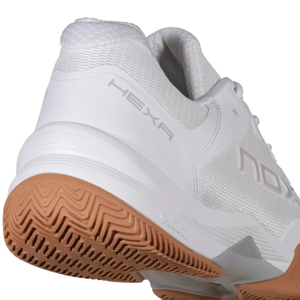 NOX ML10 Hexa Padel Shoes Unisex White Caramel 05