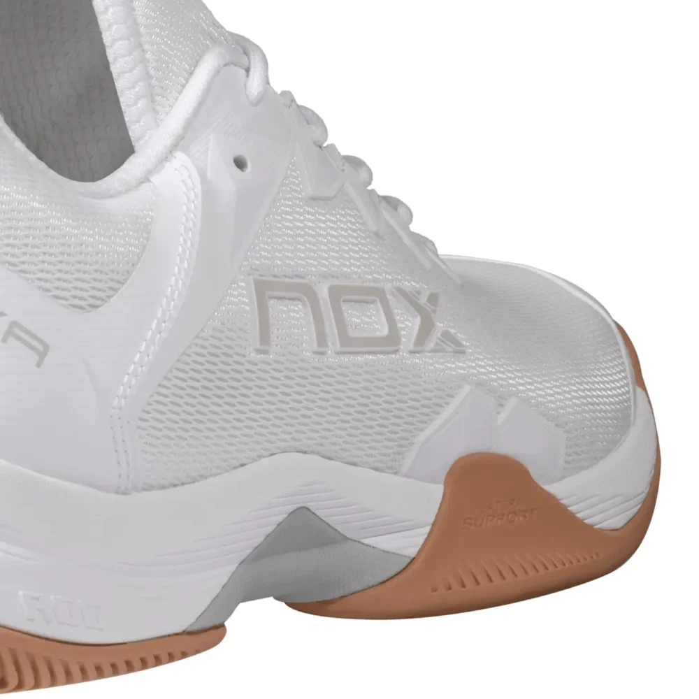 NOX ML10 Hexa Padel Shoes Unisex White Caramel 07
