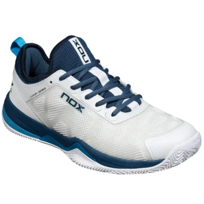 NOX Nerbo Padel Shoes Unisex White Dusk Blue 01