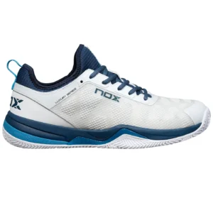 NOX Nerbo Padel Shoes Unisex White Dusk Blue 10