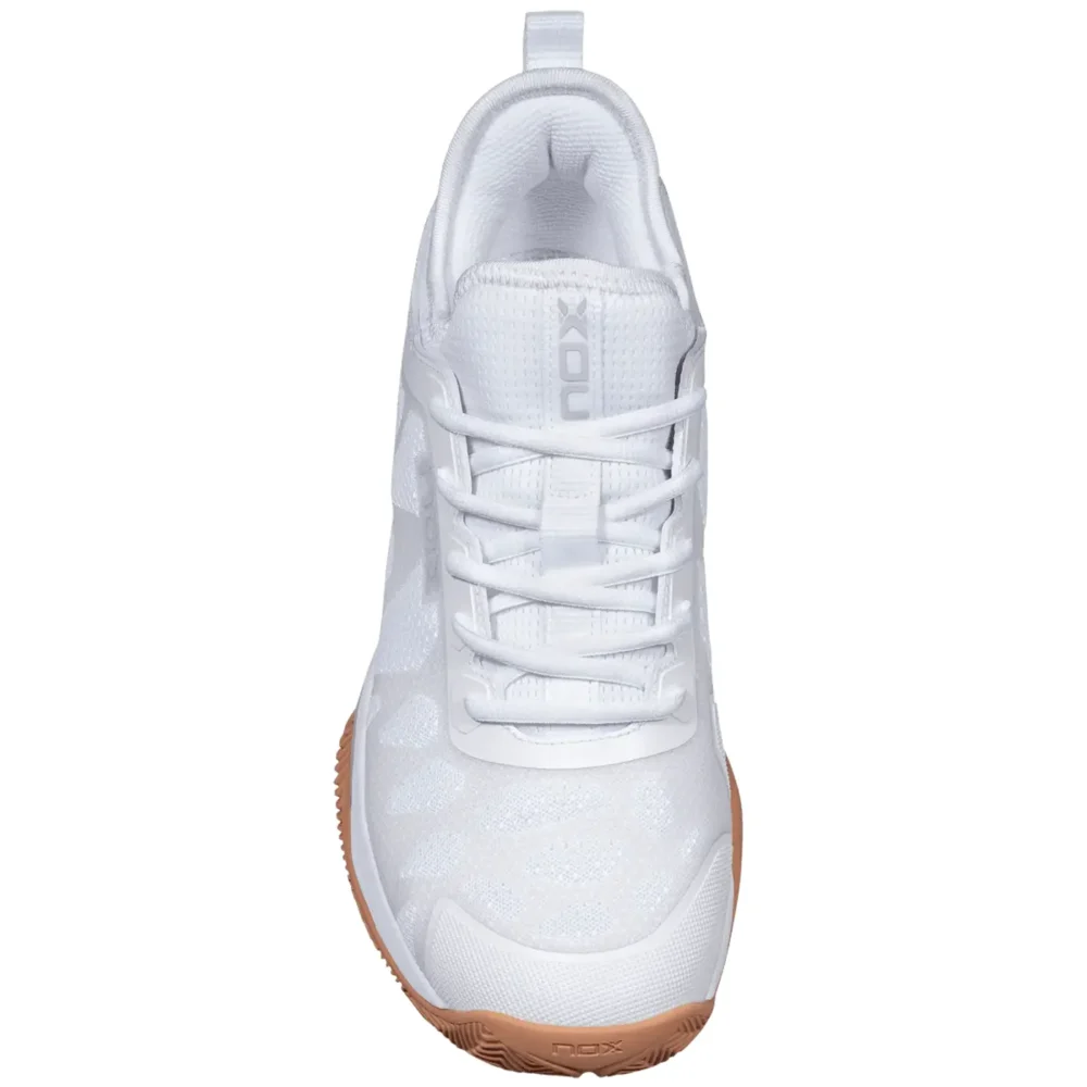 NOX Nerbo Padel Shoes Unisex White Gum Sole 04