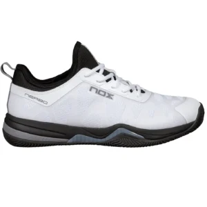 NOX Nerbo Padel Shoes Unisex White Raven 12