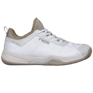 NOX Nerbo Padel Shoes Unisex White Vetiver 10