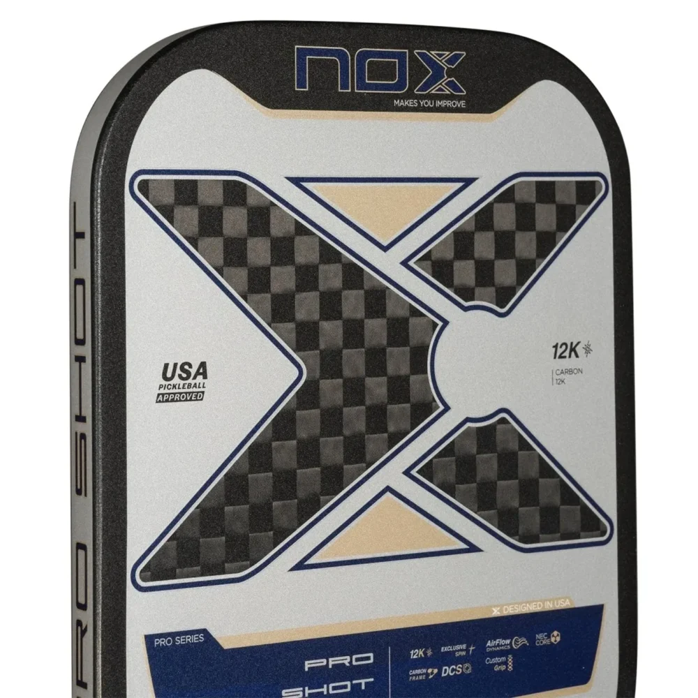 NOX Pro Shot 12K 16mm Pickleball Racket 04