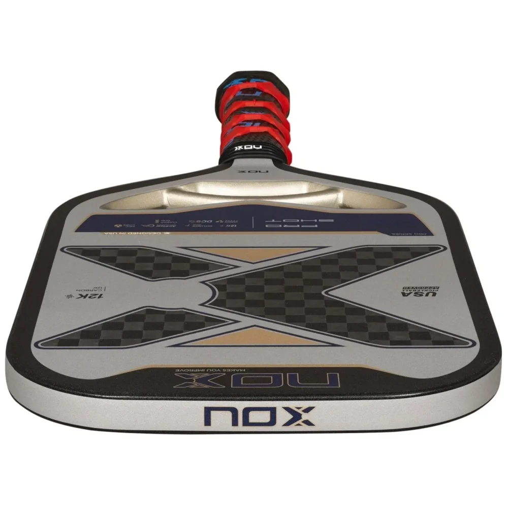 NOX Pro Shot 12K 16mm Pickleball Racket 08
