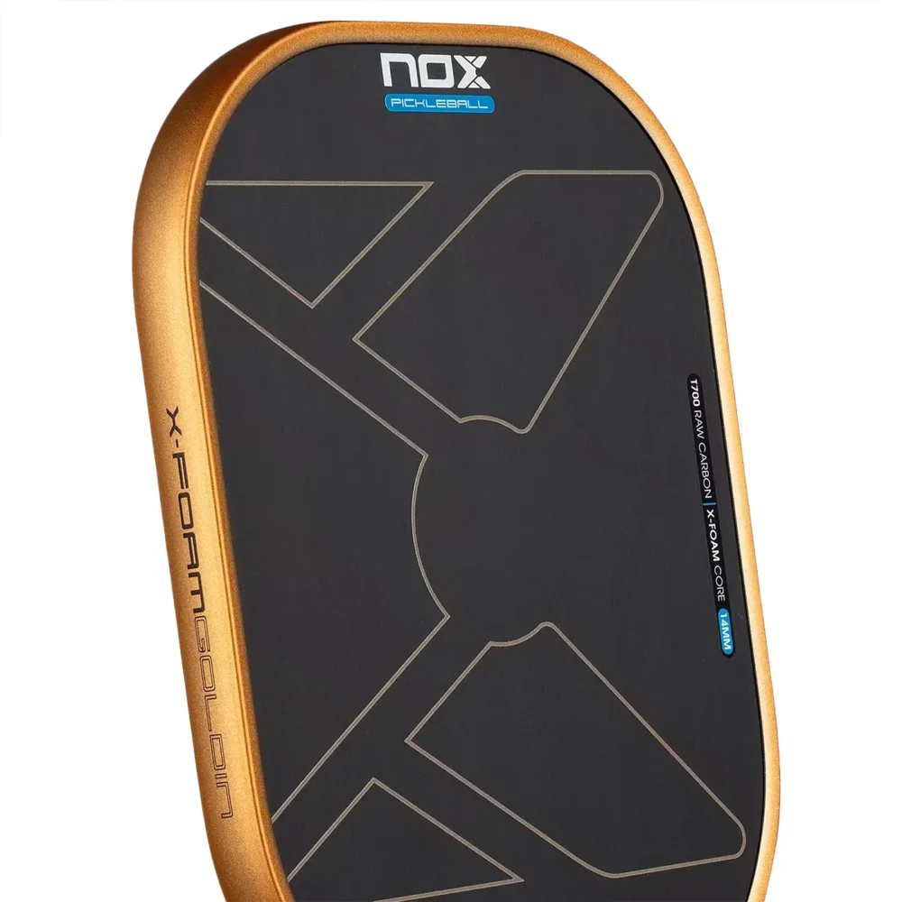 NOX X-Foam Goldin 14 mm Pickleball Racket 01